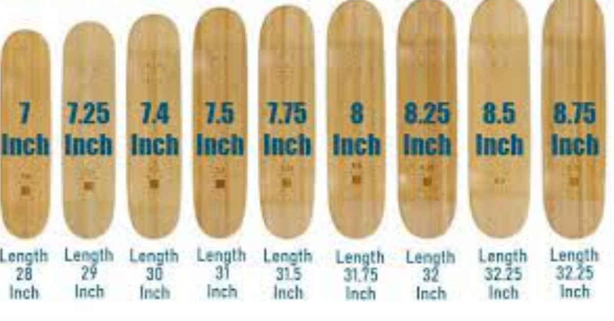 How To Size A Skateboard In 2022 | Buying Guide & Size Chart